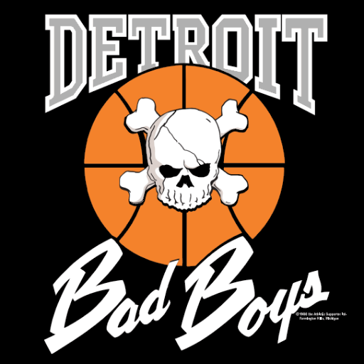 Logo of the Detroit Pistons Bad Boys.