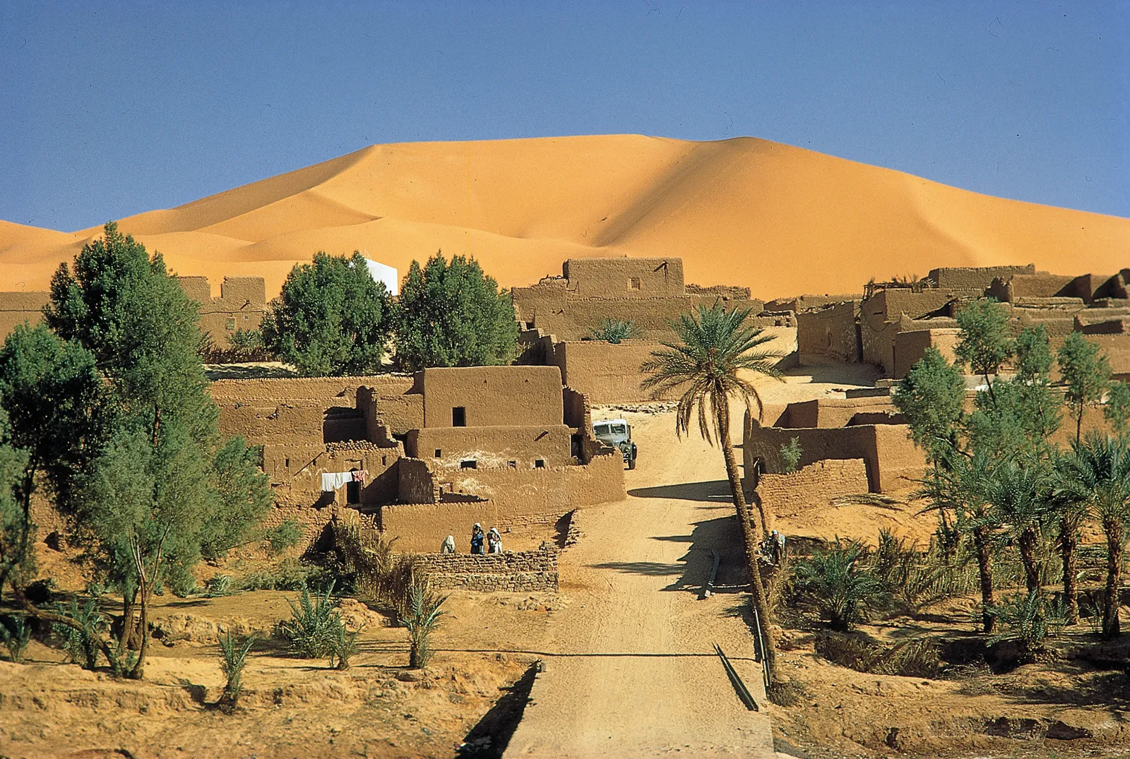 Sahara desert village